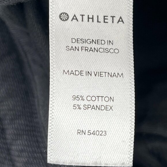 Athleta Women's Black Jogger Women's Size 2Ankle Zip Pockets - Picture 6 of 15